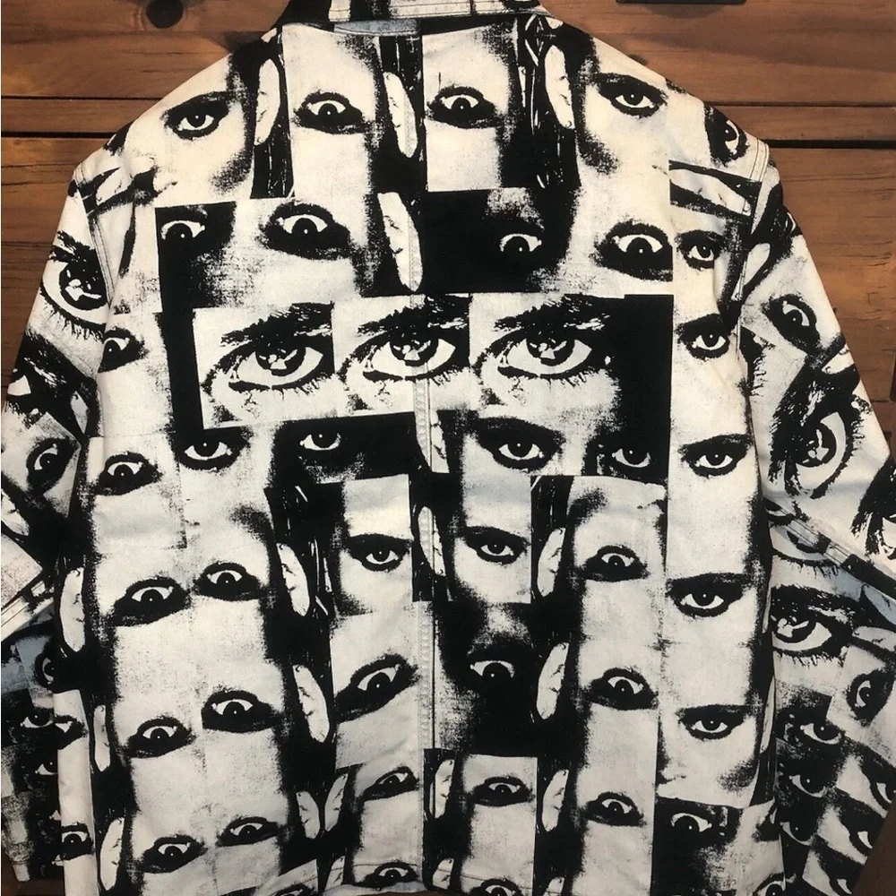 Levis x Roemello Ugale Skateboarding Garage Jacket Black/White Men’s Size L New